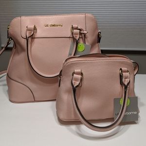Mommy and Me Matching Pink Handbag Set
